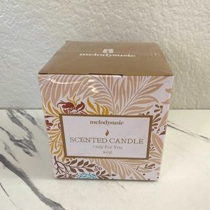 New in box Fir Scented Ring Candle Melodysusie Only For You 9 oz